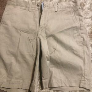 Polo by Ralph Lauren Men's Khaki Flat Front Shorts